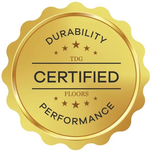 PFC_CertifiedSeal_Sticker Durability Certified | Hadinger Flooring