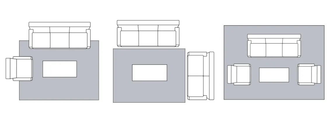 Living Room Placement Custom Rugs | Hadinger Flooring