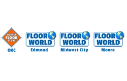 AkinBros CarpetWorld logo | Hadinger Flooring