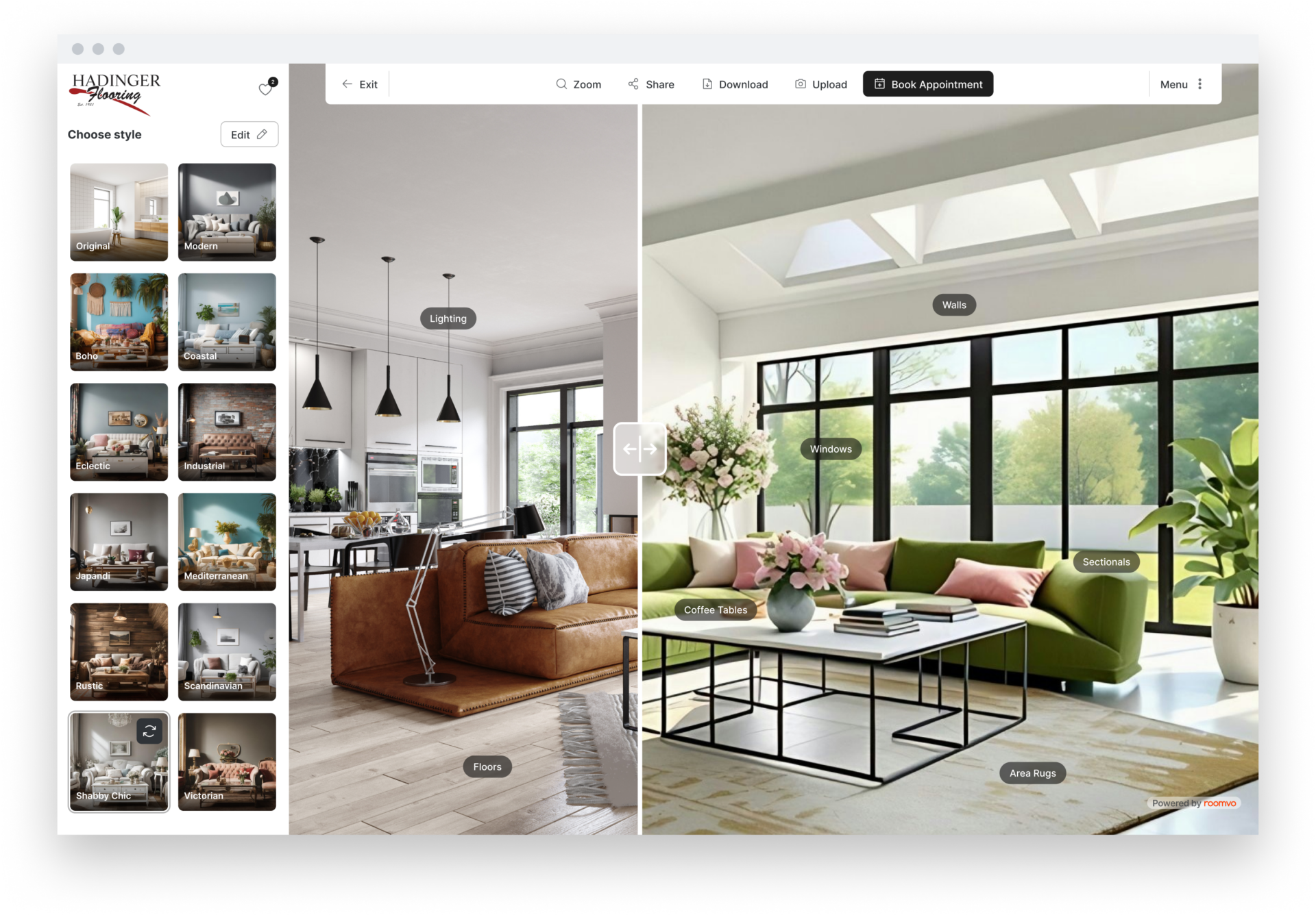 Inspire Living Room hadinger | Hadinger Flooring