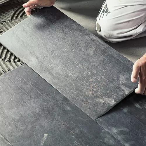 tile installation image | Hadinger Flooring