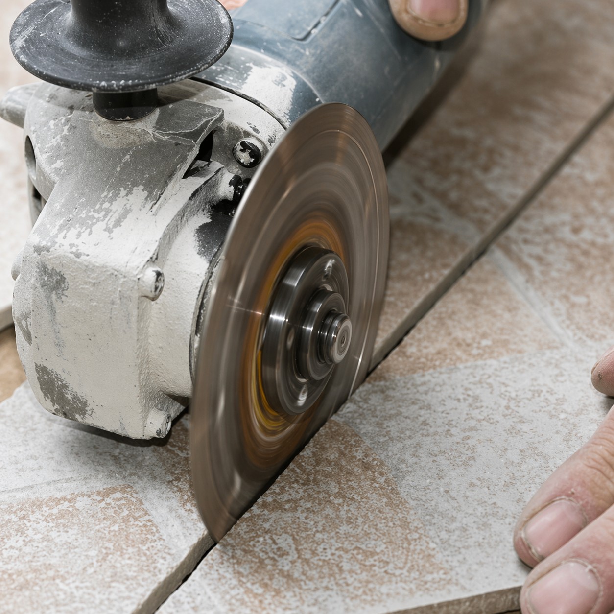 tile installation img | Hadinger Flooring